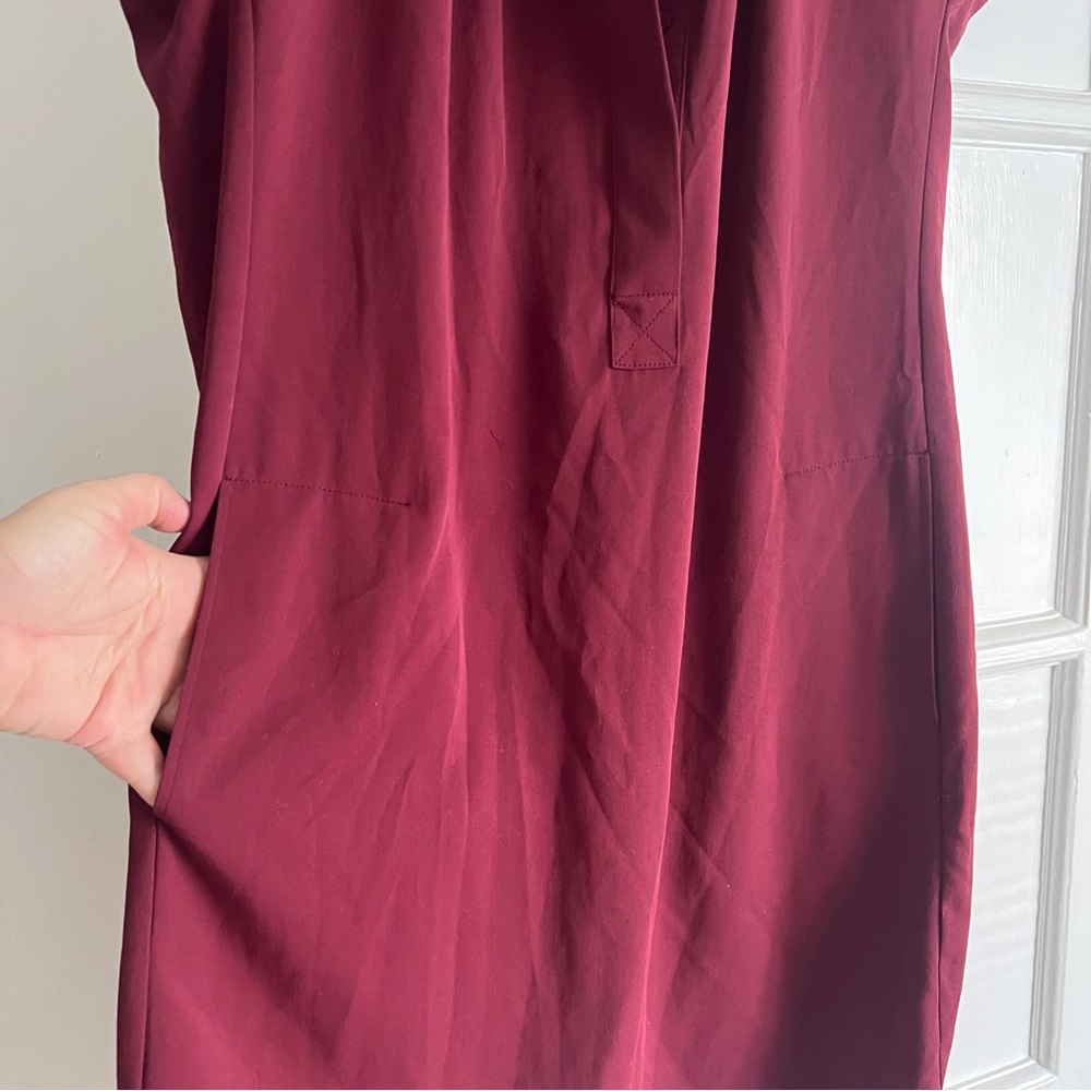 Vince Cranberry Red shift dress - Picture 11 of 15